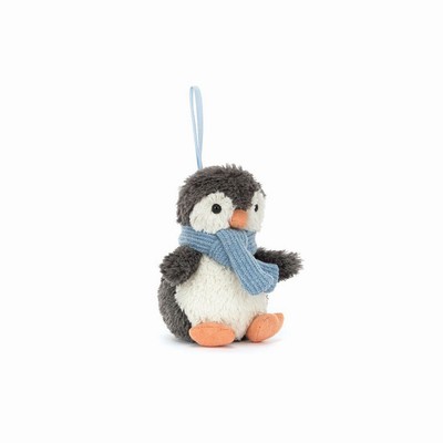 Jellycat Peanut Penguin Decoration Australia | 750269DWN